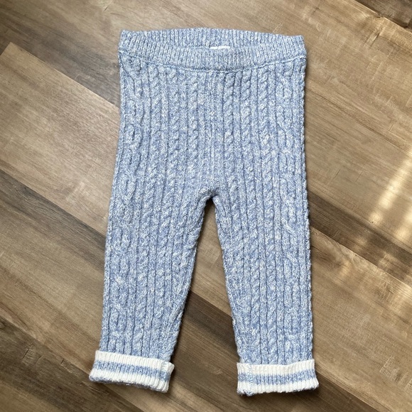 [Janie and Jack] Cable Knit Sweater Pant 12-18 months - Picture 2 of 6